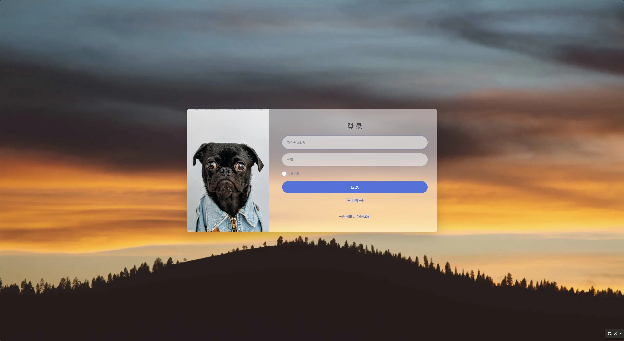 EmlogPro登录页美化插件插图2
