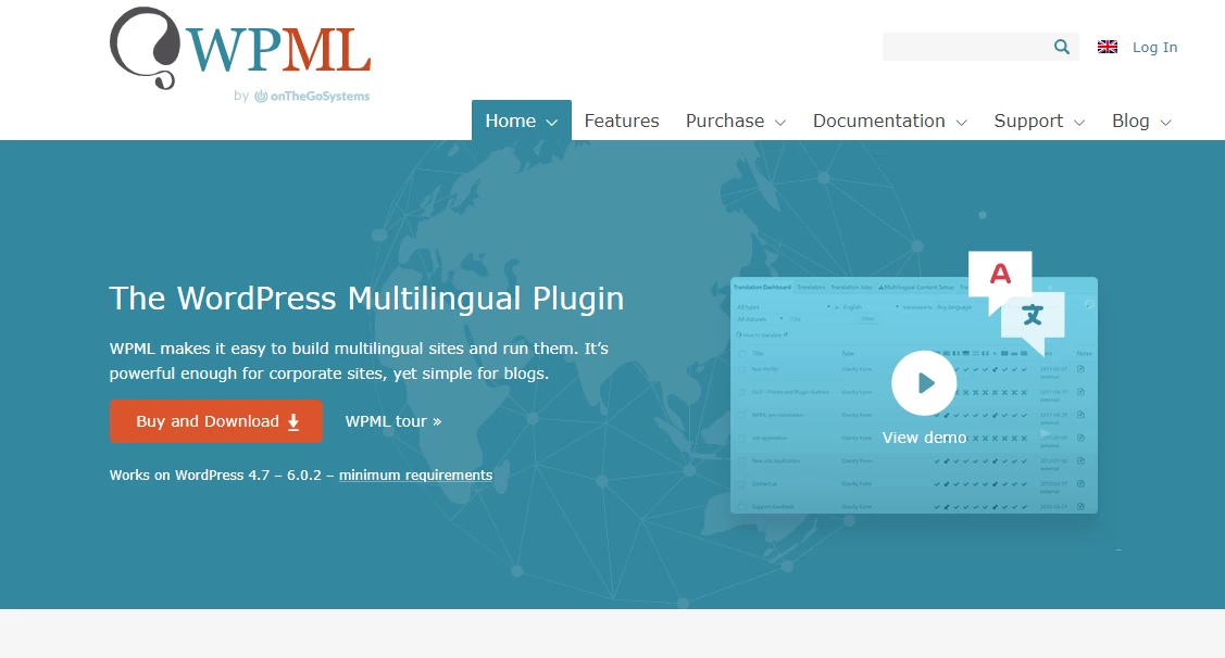 WordPress多语言插件 WPML Multilingual CMS v4.6.6 破解版-诺言资源网