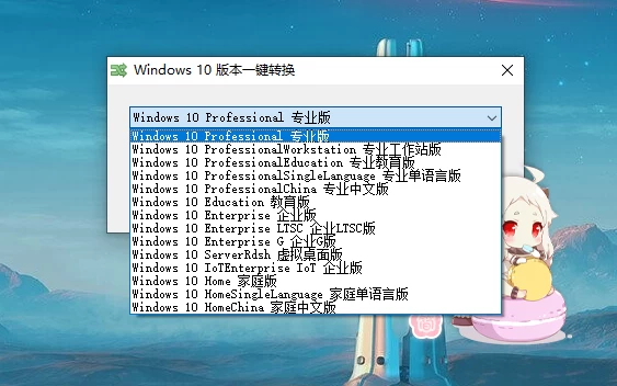 【电脑软件】Win10版本一键转换工具-诺言资源网