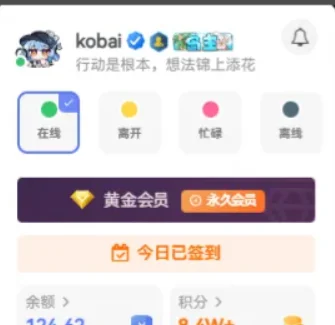 子比美化-在线状态功能-诺言资源网